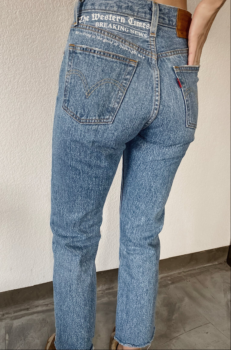 Levi's High Waisted Jean